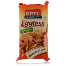 KITTYS EGGLESS JAM COOKIES